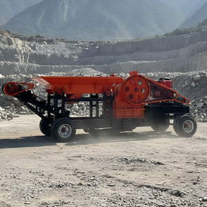 La Trituradora de Mandíbulas Móvil PE400x600 Recién Lanzada, Popular, Económica y Fácil de Usar, Adecuada para Triturar Piedra - Product Image 1