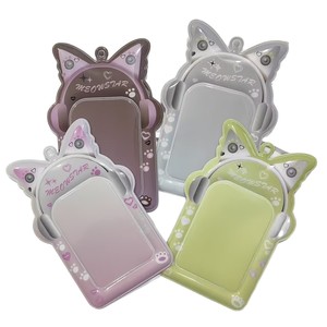 Nouveau <span class=keywords><strong>porte</strong></span>-cartes pour étudiant, design casque audio et chat, avec pochette photo 3 pouces pour cartes de collection, pendentif, <span class=keywords><strong>porte</strong></span>-cartes de grande valeur - Product Image 5