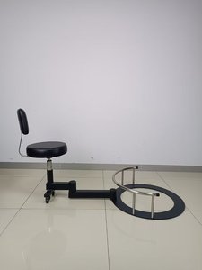 Silla de Barbero Profesional, Resistente, Giratoria 360 Grados, Mueble Metálico para Salón, Hotel, Escuela, Sala de Estar, Peluquería - Product Image 5