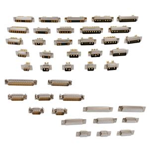 D-SUB разъемы промышленного класса DB50/37/25/15/9 штекер и гнездовой 50P медные штифты - Product Image 2