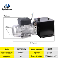 Groupe hydraulique monophasé 220V 380V CA, mini-unité hydraulique pour table élévatrice, élévateur à ciseaux et plateforme élévatrice