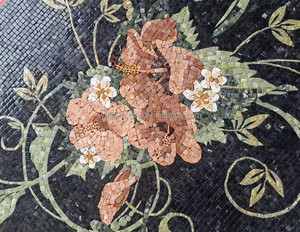 Custom High Quality Marble Panel Flooring Carpet Design Handmade Floor Medallion Stone <strong>Mosaic</strong> <strong>Tile</strong> Low Price - Product Image 1