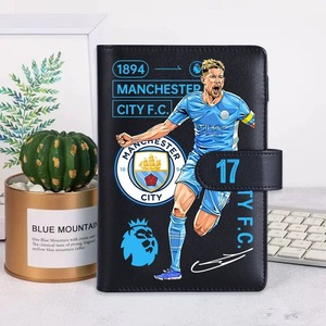 Agenda personnalisé Coupe <span class=keywords><strong>du</strong></span> <span class=keywords><strong>Monde</strong></span> de Football 2026 avec couverture en PU, 100 feuilles, impression UV/numérique étanche - Cadeau portable pour étudiant - Product Image 3