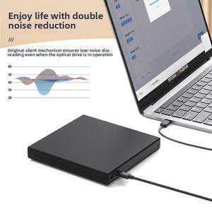 Lecteur optique externe DVD-RW USB3.0 avec plateau et <span class=keywords><strong>cache</strong></span> de 2 Mo pour ordinateurs de bureau et ordinateurs portables - Product Image 5