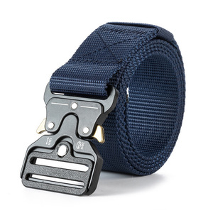 Cintura Tattica Intrecciata con Fibbia in Acciaio, Lunghezza 120cm, Ideale <span class=keywords><strong>per</strong></span> Sport all'Aperto, Sgancio Rapido, Abbigliamento da Lavoro, Casual, in Nylon - Product Image 6