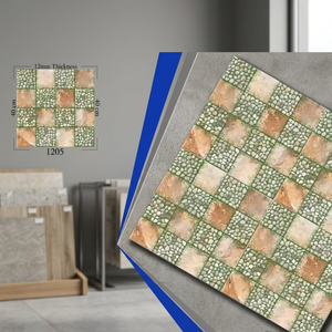 Carreaux de sol en porcelaine numérique indiens 400x400mm pour parking, garage, usage intensif, revêtement de sol extérieur - Product Image 1