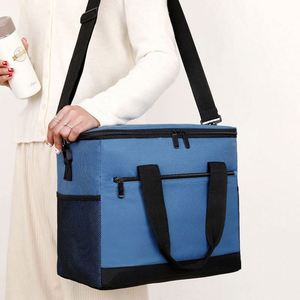Sac isotherme réutilisable grand format pour courses et pique-niques, sac à déjeuner thermique avec logo personnalisé – Offre Spéciale - Product Image 3
