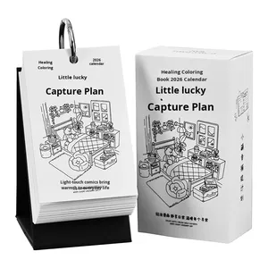 Diario del Viaggio Luminoso 2026 - Calendario da Colorare Fai-da-Te con 365 Stencil - Registro Giornaliero Carino e Divertente per Studenti, Decorazione da Scrivania - Product Image 5