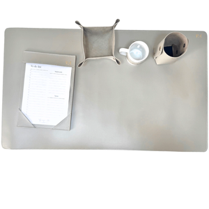 Ensemble <span class=keywords><strong>de</strong></span> tapis <span class=keywords><strong>de</strong></span> <span class=keywords><strong>bureau</strong></span> en cuir PU, porte-gobelet, porte-stylo, panier, plateau pliable, <span class=keywords><strong>trombone</strong></span>, clip pour tableau A5 - Product Image 3