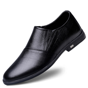 Chaussures souples de luxe de qualité supérieure - première couche de cuir véritable, chaussures décontractées pour hommes, antidérapantes et durables - Product Image 2