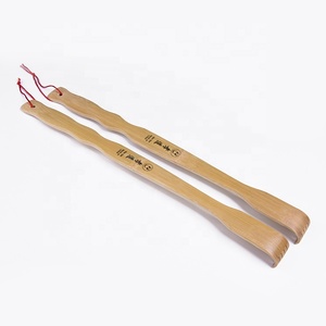 Rascador de <span class=keywords><strong>Espalda</strong></span> de Bambú, Masajeador Corporal Tradicional con Mango Largo en Forma de Dedos para Rascarse las Picaduras, Regalos de Relajación para la Familia - Product Image 1