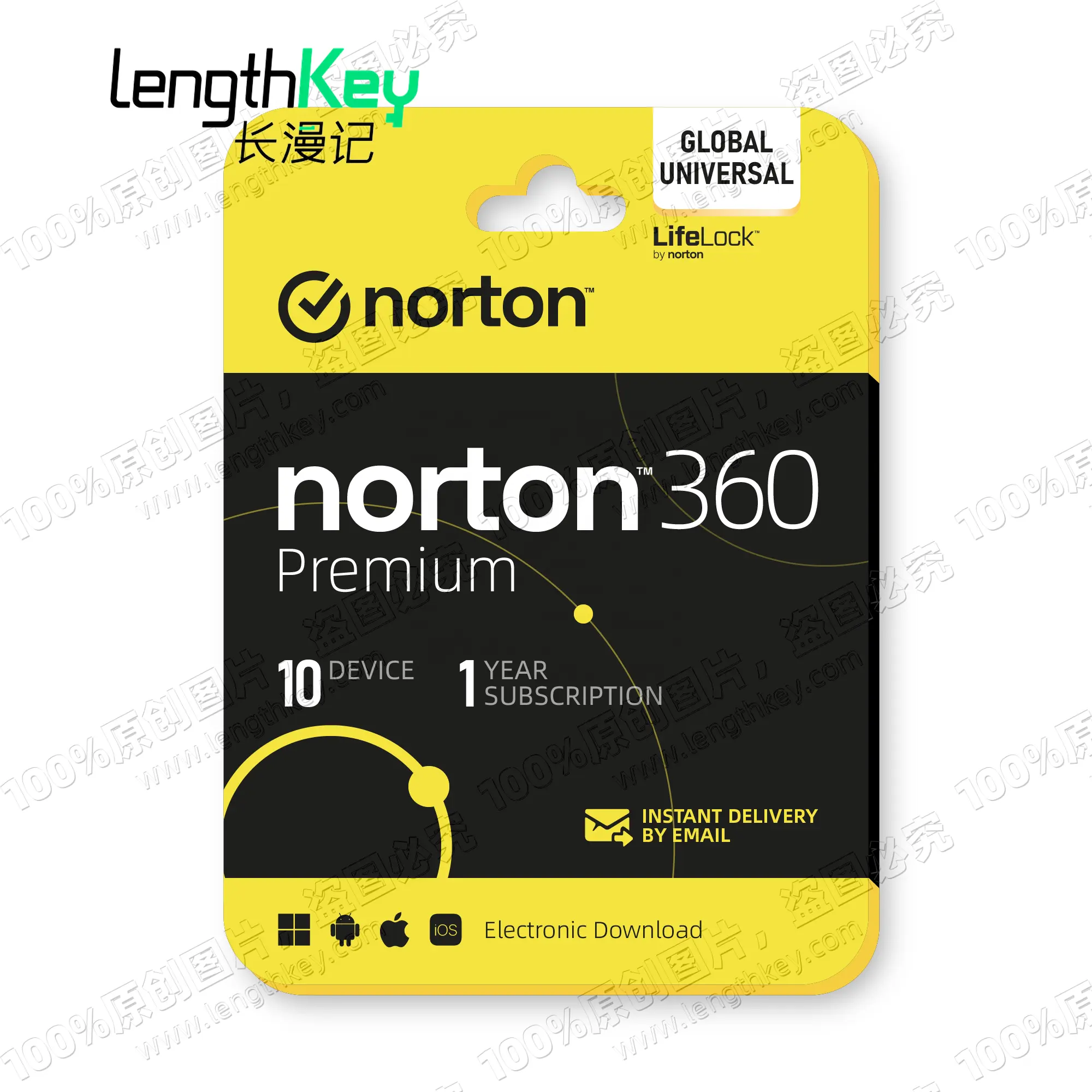 24/7 Online Norton 360 Premium 2023 10 Thiết Bị Phần Mềm An Ninh Chống Vi Rút Có Giấy Phép Phổ Thông Toàn Cầu Khóa 1 Năm
