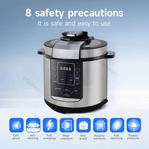 Nouvelle Cocotte-minute Électrique 6L Grande Capacité, Qualité Supérieure, 80Kpa, Antiadhésive, Sans Danger d'Explosion, Cuiseur à Riz Haute Pression, Multicuiseur Électrique - Product Image 5