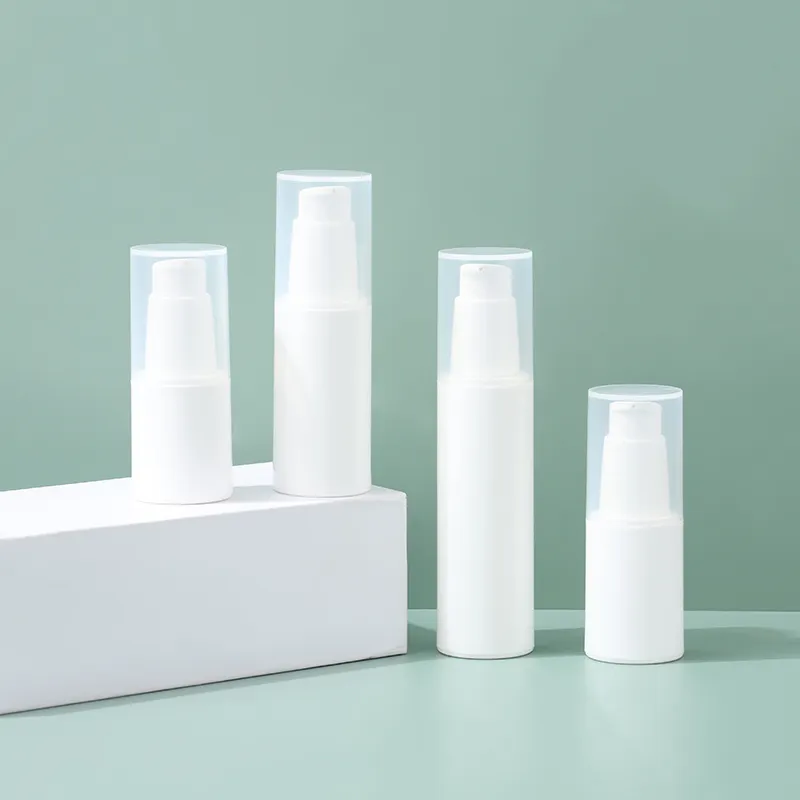 Container Cosmetic 20ml 15ml 30ml 50ml PP Plastic Airless Pump Bottle Plastic Bottle For Cosmetics Packaging