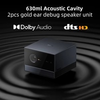 Projecteur Dangbei F6 8K Full RGB 4 LED, vidéoprojecteur de plafond avec USB, 1800 CVIA, mise au point automatique, WiFi6 5G, projecteurs 4K