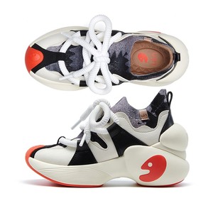 Zapatillas Deportivas de <span class=keywords><strong>Plataforma</strong></span> para Mujer, Modernas, Coloridas, Casuales, Cómodas y Transpirables, en Oferta - Product Image 3