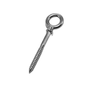 Pernos de Ojo de Acero Inoxidable 316 M5X50 M6X60 M8X80 Tipo Tornillo para Elevación y Fijación en la Industria de la Construcción - Product Image 1