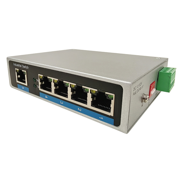 CF FIBERLINK CF-YG1005Di 5-Port 10Gbps 100m Gigabit Industrial Ethernet Switch Full-Duplex VLAN SNMP QoS