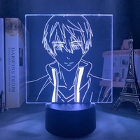 Lámpara de Noche con Ilusión 3D, Luz Nocturna con Diseño de Niño Amoroso para Decoración de Dormitorio Infantil, Lámpara LED de Mesa 3D, Regalo, Dropshipping