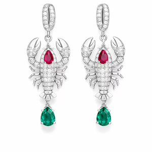 Pendientes de Aro con Piedra Natural y Baño de Oro de 18K, Ligeros, Resistentes al Deslustre, Modernos, para Uso Diario, Joyería Encantadora para Mujer - Product Image 2