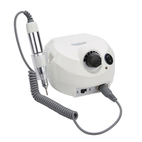 Machine à ongles électrique avec moteur sans balais, kit professionnel pour ongles en gel et acrylique, portable, fournitures de beauté en plastique