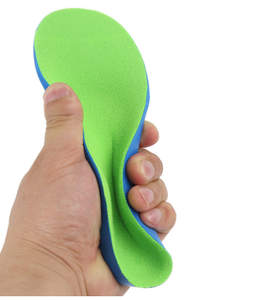 Plantilla ortopédica de ocho personajes para niños, plantilla de pie con almohadilla completa tipo XO, soporte de pie plano para bebé - Product Image 1