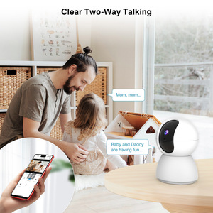 Caméra domestique HD 5G personnalisée en usine, panoramique, sans fil transfrontalier, <span class=keywords><strong>YCC365</strong></span>+, Cloud PTZ, résolution 2560x1440, détection IA, alarme - Product Image 3