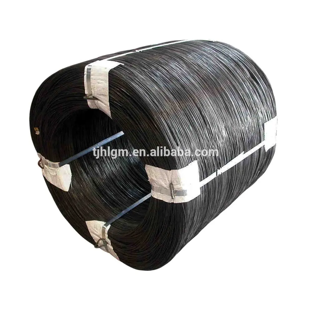 0.8--4.0mm Black annealed wire small roll black wire binding wire