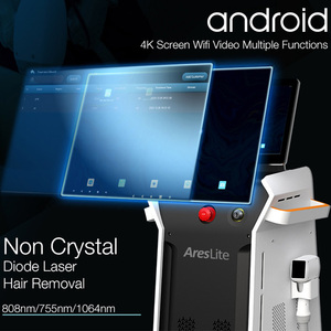 Mesin Laser penghilang bulu Laser dioda Titanium 3000W Platinum es 2026 baru 755 808 1064nm dioda Laser mesin penghilang rambut es - Product Image 2