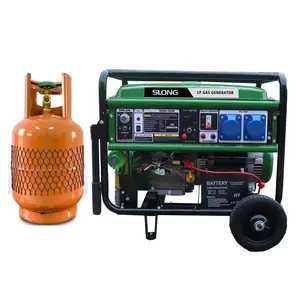 SLONG 2kw 3kw 4kw 5kw 6kw 8kw Portable Pure Lpg Generator