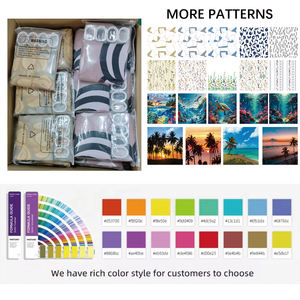 Ensemble <span class=keywords><strong>de</strong></span> rideaux <span class=keywords><strong>de</strong></span> <span class=keywords><strong>douche</strong></span> à <span class=keywords><strong>motif</strong></span> <span class=keywords><strong>de</strong></span> coquillages <span class=keywords><strong>de</strong></span> <span class=keywords><strong>plage</strong></span>, modèle Chiyou YL01, en polyester imperméable avec 12 crochets et impression numérique 3D - Product Image 4