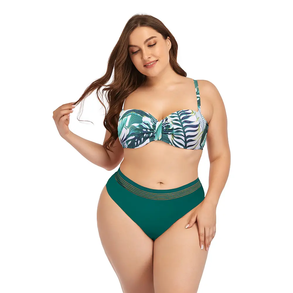 2022 OEM Custom Plus Size Bikini Women Push Up Bathing Suits Swimwear for Ladies