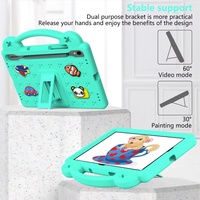 Étui de tablette de luxe antichoc en EVA, nouveau design, pour Tab S9 et iPad Air 13 2024 avec porte-cartes, certifié