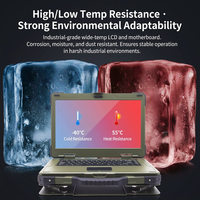Terminal de Comando Móvil Industrial de 15.6 Pulgadas, Totalmente Resistente, IP65, Impermeable y a Prueba de Polvo, Montado en Vehículo, con Procesador Intel