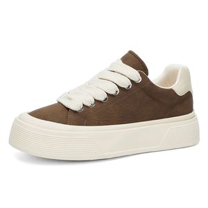 Chaussures décontractées à lacets pour hommes, augmentant la taille, avec semelle intermédiaire en EVA et semelle extérieure en PVC, baskets de travail confortables et tendance à semelle souple - Product Image 6