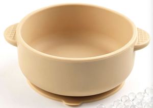 Bols pour bébé avec ventouse |   Bol alimentaire en silicone Stay Put pour bébés, enfants, tout-petits et nourrissons |   Silicone de qualité alimentaire, souple, sûr et sans BPA - Product Image 6