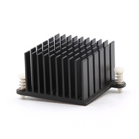 Conception de boîtier industriel Dissipateur thermique en aluminium extrudé Boîtier d'amplificateur à châssis métallique Couvercle de soufflet télescopique en aluminium