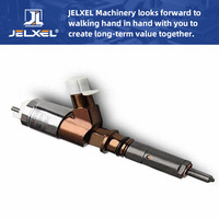 Injecteur de carburant diesel JELXEL pour excavatrices, références 320-3800, 321-3600, 321-0955, 282-0490, pour moteur Cat C6.6