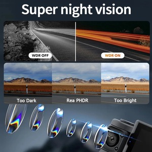 กล้องบันทึกภาพติดรถยนต์ 4 เลนส์ ความละเอียด 1080P พร้อมระบบมองเห็นในเวลากลางคืนแบบ HD และคุณสมบัติการบันทึกภาพกลางคืนที่ยอดเยี่ยม - Product Image 6
