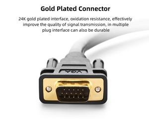 Cáp Video HD 3 + 6vga 1.5M 3M 5M 10M 15M 20M 25M 30M 40M 50M Mét Cáp VGA 15 Chân Sang VGA Nhà Máy - Product Image 5