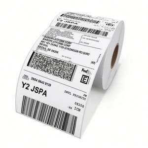 Cinco etiquetas adhesivas térmicas brillantes de prevención Embalaje de papel sintético resistente a altas y bajas temperaturas para alimentos congelados chinos - Product Image 2