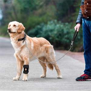 Protectores de piernas para mascotas Protectores de rodilla Rehabilitación <span class=keywords><strong>auxiliar</strong></span> patelar y protección para ligamentos y luxación articular en perros y gatos - Product Image 2