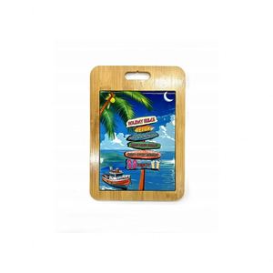 Bahamas Smart Shark Cutting Board Cute Ceramic Dining <b>Table</b> Mat with Handle Gift Idea for Kitchen & Home Kitchen - Product Image 3