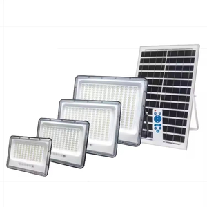 Projecteur solaire LED extérieur 300W, 169 LED haute luminosité, batterie au lithium fer phosphate 30000 mAh, facile à installer, télécommande - Product Image 2