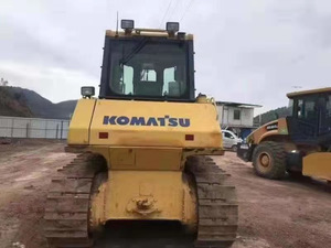 Bulldozer Komatsu D65 de segunda mano, Bulldozer usado, certificado de oruga hidráulica D65 D155, maquinaria de construcción en buen estado - Product Image 2
