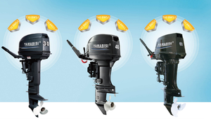 Посмотрите сюда! YAMABISI 2-х тактный 30Hp длинный/короткий вал подвесной двигатель моторная лодка лодочный мотор - Product Image 4