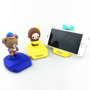 Supporto per cellulare a forma di simpatico animale dei cartoni animati, con altezza regolabile, design portatile per letto e scrivania, <span class=keywords><strong>mini</strong></span> formato. - Product Image 6