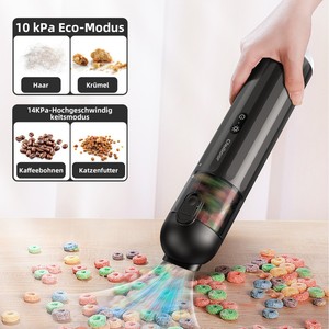 Aspirateur de voiture miniature P13 0,5L-1L rechargeable sans fil avec plusieurs embouts pour le nettoyage de voiture - Product Image 2