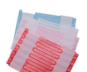 Pulseras de Identificación Médica para Bebés, de PVC, para Escribir, para Hospitales, para Identificación - Product Image 5