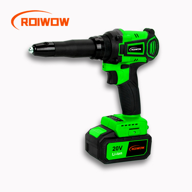 18V/20V перезаряжаемая литиевая батарея Аккумуляторная Пневматический клепальный молоток Электроинструмент бесщеточный Электрический клепальщик беспроводной электрический клепальный молоток
